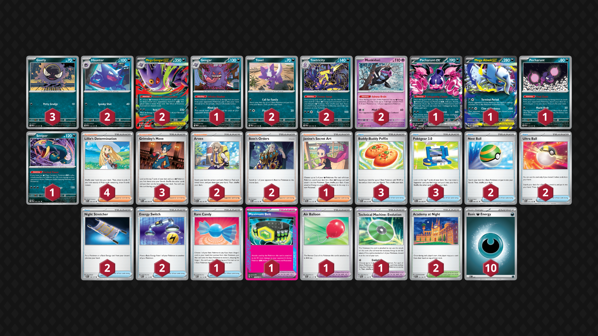 [DECK] Mega Gengar 👻